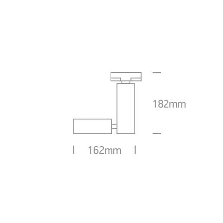 Reflektor The GU10 Track Spots 65518T/W ONE LIGHT