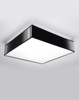 Lampa Sufitowa Plafon HORUS 45 Czarny  SL.0139 SOLLUX LIGHTING