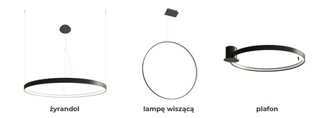 Lampa wisząca RIO 78 biały LED 4000K