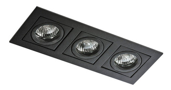 Oprawa stropowa Paco 3 AZ0803 Black  +LED GRATIS AZZARDO