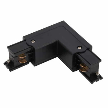 Łącznik kątowy czarny prawy Commercial Lighting CTLS POWER L CONNECTOR RIGHT BLACK 8228 Nowodvorski