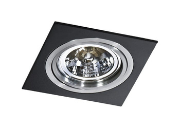 Oprawa stropowa Siro 1 AZ0769 Black/Aluminium AZZARDO