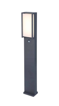 Lampa stojąca z czujnikiem ruchu QUBO  7193004118 IP54 LUTEC