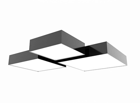 Lampa na Sufit Plafon HORUS 35 Szary  SL.0137  SOLLUX LIGHTING