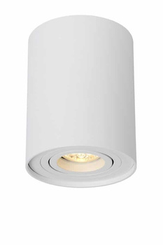 TUBE - Ceiling spotlight - Ø 9,6 cm - GU10 - White 22952/01/31 Lucide