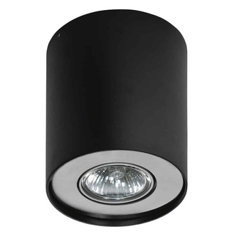 Plafon NEOS 1 AZ0607 Black/Aluminium AZZARDO