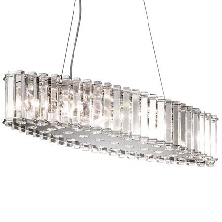 Owalna lampa wisząca Crystal Skye – 8 źródeł światła KL-CRYSTAL-SKYE-ISLE Elstead Lighting