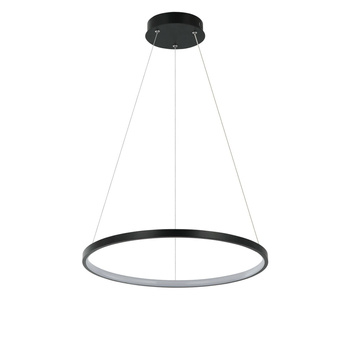 Lampa wisząca Ring mały CCT 1xLED czarny LP-909/1P S BK CCT