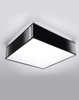 Lampa Sufitowa Kwadratowy Plafon HORUS 35 Czarny SL.0136 SOLLUX LIGHTING