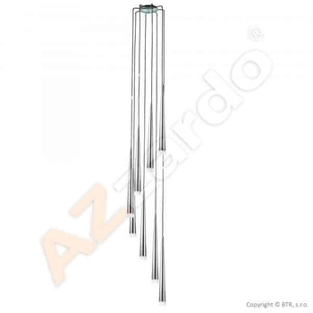 Lampa wisząca STYLO 8 AZ0257 CHROME AZZARDO