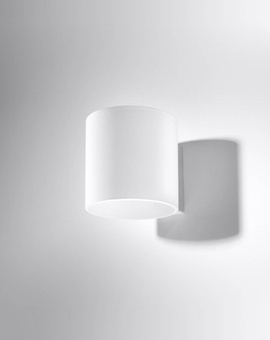 Lampa Ścienna Szklana Tuba Kinkiet VICI Biały SL.0211 SOLLUX LIGHTING