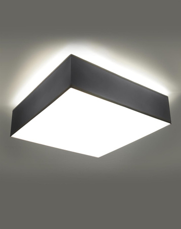 Lampa na Sufit Plafon HORUS 35 Szary  SL.0137  SOLLUX LIGHTING