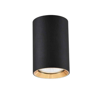 Manacor oczko czarne ze złotym ringiem 9 cm LP-232/1D - 90 BK/GD Light Prestige