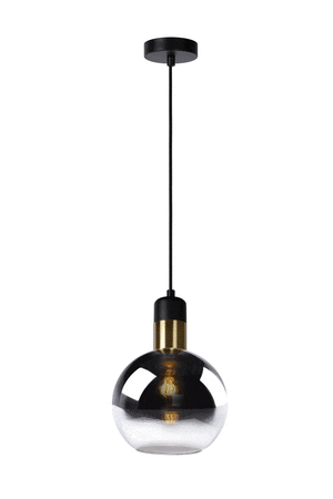 Lampa wisząca JULIUS - Pendant light - Ø 20 cm - E27 - Smoke Grey 34438/20/65 Lucide