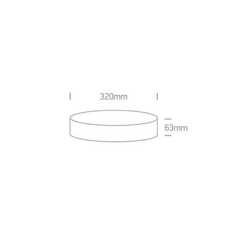 Plafon The LED Plafo Range 67390/AN/C ONE LIGHT