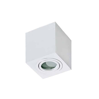 Plafon IP44 BRANT SQUARE 1 white AZ2822  AZZARDO ----- wysyłka 24H ----