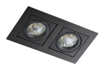 Oprawa stropowa Paco 2 AZ0800 Black  +LED GRATIS AZZARDO