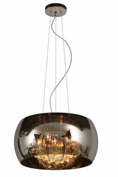 PEARL - Lampa wisząca - Ø 50 cm - G9 - Chrome 70463/06/11 Lucide