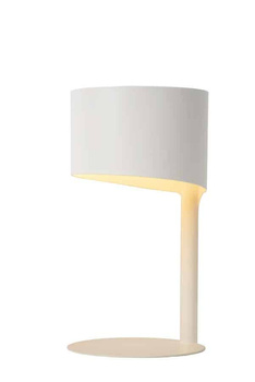 KNULLE - Lampa stołowa - Ø 15 cm - E14 - White 45504/01/31 Lucide