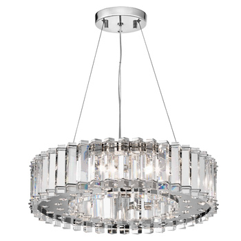 Lampa wisząca Crystal Skye – 8 źródeł światła KKL-CRYSTAL-SKYE8 Elstead Lighting