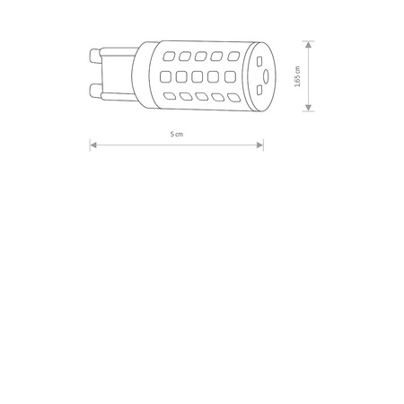 BULB LED G9, 4W, 3000K 7503 Nowodvorski