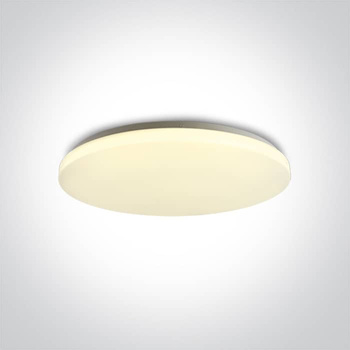 Nilus 62026D/W/C biały plafon slim LED 50W 4000K 230V  nieściemnialny zasilacz LED w komplecie ONE LIGHT