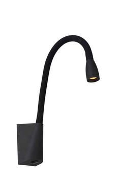 GALEN-LED - Kinkiet - LED - 1x3W 3000K - Black 18294/03/30 Lucide