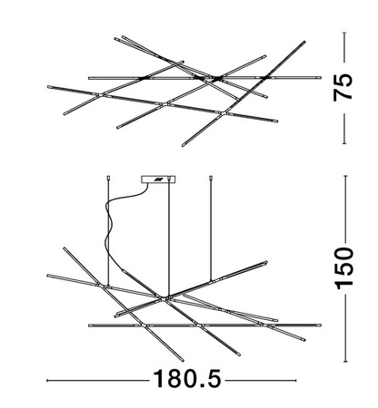 Lampa wisząca BELL LE42730