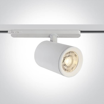 Filari 65654CT/W/C biały reflektorek track spot COB LED 4000K 40W 230V  zasilacz 1050mA w komplecie ONE LIGHT