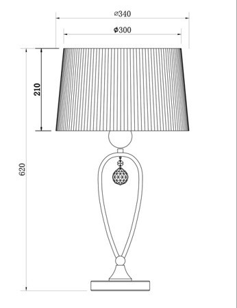 LAMPA STOŁOWA ZUMA LINE BELLO RLT93224-1B ---- wysyłka 24H ----