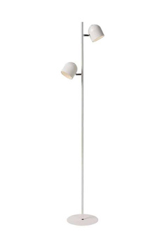 SKANSKA - Lampa podłogowa - LED Dim. - 2x5W 2700K - White 03703/10/31 Lucide