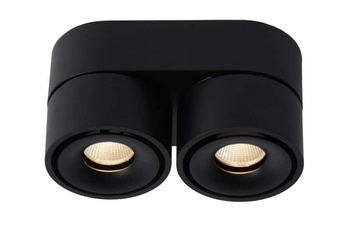 YUMIKO - Ceiling spotlight - LED Dim. - 2x8W 2700K - Black 35911/16/30 Lucide