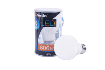 Żarówka LED E27 8W BALL 4000K DIMM AZ4022 AZZARDO