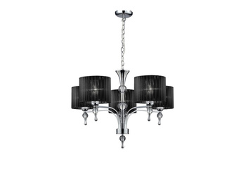 Lampa wisząca Impress 5 AZ0499 Black AZZARDO