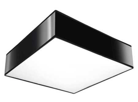 Lampa Sufitowa Kwadratowy Plafon HORUS 35 Czarny SL.0136 SOLLUX LIGHTING