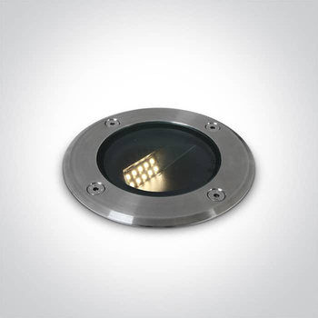 Gafeli 69062/W zewnętrzny wpust ze stali nierdzewnej COB LED 3000K IP67 8W 230V  nieściemnialny zasilacz LED w zestawie LIGHT