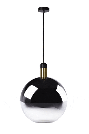 Lampa wisząca JULIUS - Pendant light - Ø 40 cm - E27 - Smoke Grey 34438/40/65 Lucide