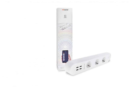 Listwa Wifi 3AC + 4USB AZzardo Smart AZ3477